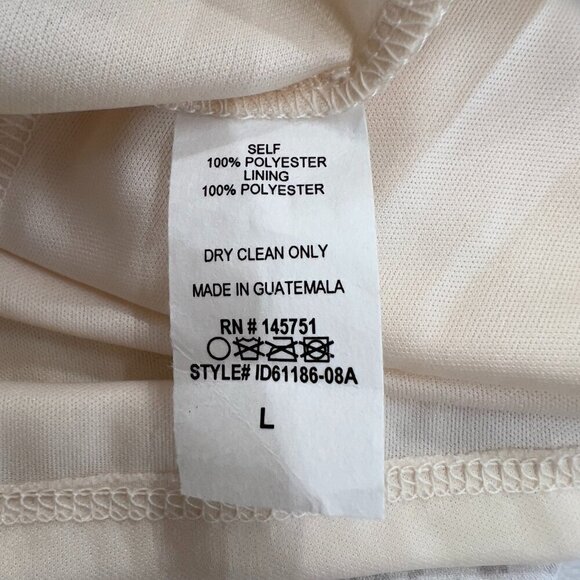 Altar'd State Women's Faux Wrapped Dress Taupe/Brown Size L NWT - Picture 8 of 9